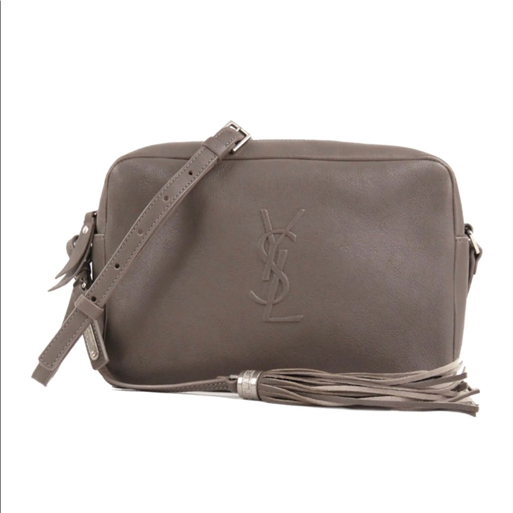 Authentic YSL Lou Leather Crossbody Bag